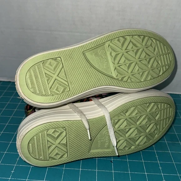 Converse Black Fruit Festival Smoothie Hi Top Move Platform Chuck Taylors Size 8 - Picture 14 of 16